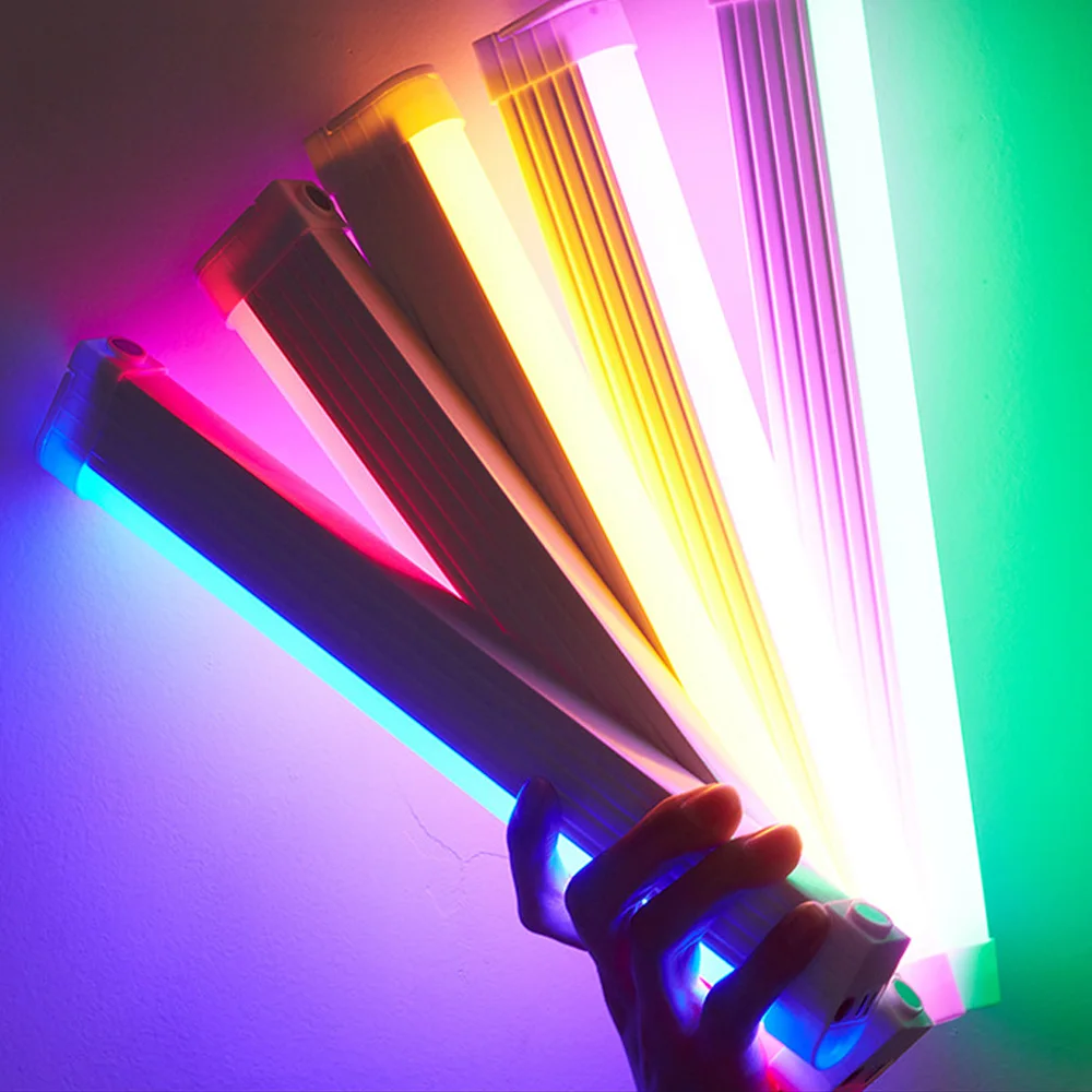 Luce di riempimento a LED portatile atmosfera colorata luce Video ricaricabile Selfie fotografia luce camera da letto illuminazione dal vivo luce notturna