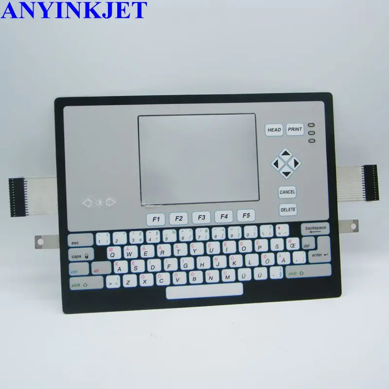 Used for Videojet EXCEL keyboard membrane keypad display for Videojet EXCEL 170i 2000 printer