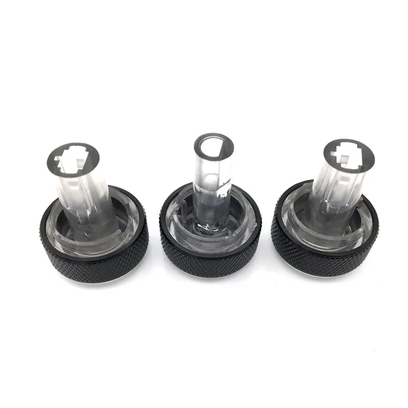 3pcs/set Aluminum Alloy Air Conditioning Knob AC Knob Heat Control Switch Button For Mazda 323F Familia 626 protege Haima Happin