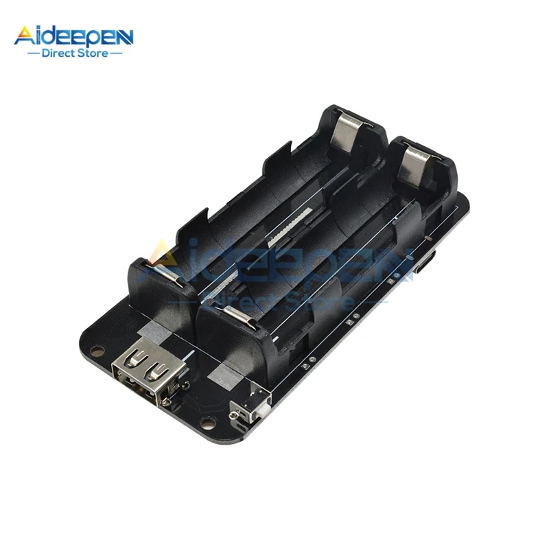 Escudo de batería de litio Dual 18650 V8 3V1A 5V 3A Micro USB módulo de carga de batería para Raspberry Pi Wifi ESP8266 ESP32