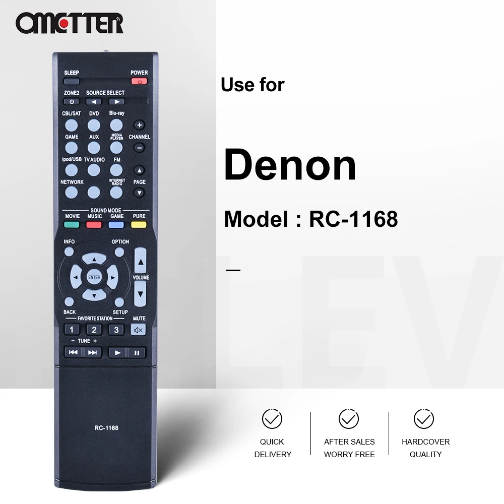 RC-1168 RC-1169 جديد ل دينون التحكم عن بعد الصوت/فيديو استقبال AVR1613 AVR1713 1912 1911 RC 1189