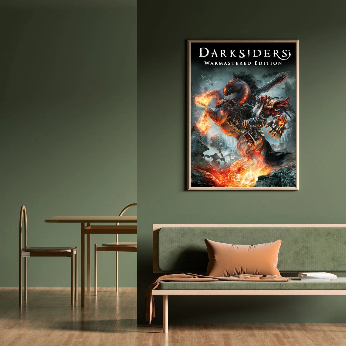 Darksiders Video Game Canvas Poster Home Wall Painting Decoration (No Frame)