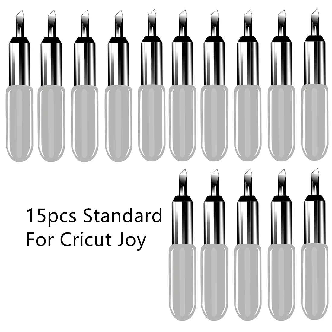 

15pcs Standard Plotter Blades Vinyl Cutter Knife for Cricut Joy Replacement Cutting Blades Milling Engraving Machine Hand Tool