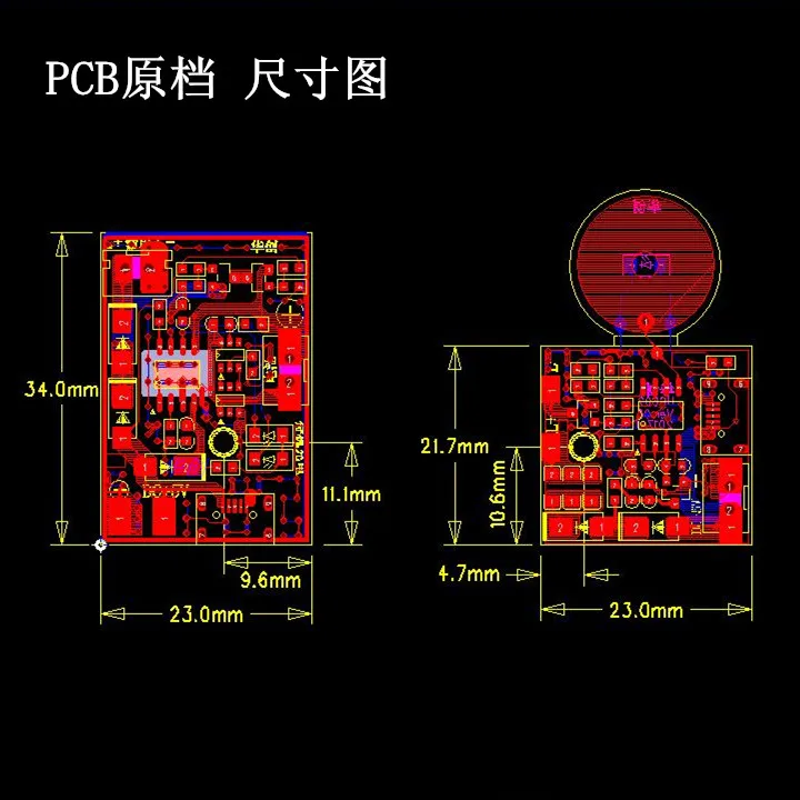 Placa de controle de lâmpada de mesa, carregamento universal, placa de circuito de lâmpada de mesa com controle de toque, vários modos, dc