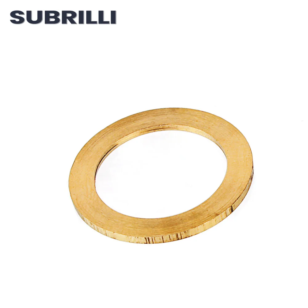 SUBRILLI Diamond Saw Blade Adapter 25.4/22.23/20/16mm guarnizione anello adattatore in rame per taglio disco circolare conversione lama