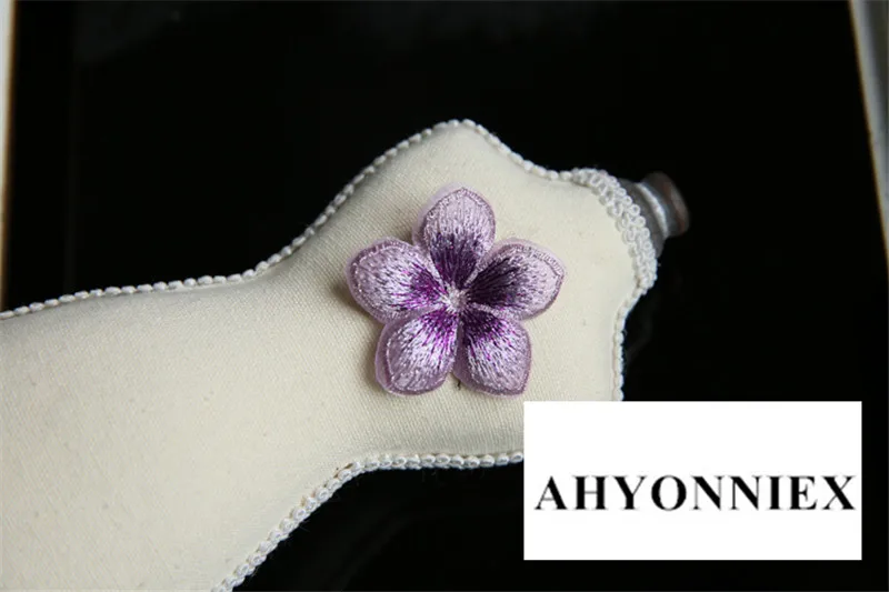 AHYONNIEX 10 stücke Günstige Kleine Blume Patch für Kleidung Nähen auf Applique Kleid Haar Zubehör Schuhe Taschen DIY Dekoration Patches – Detail 18