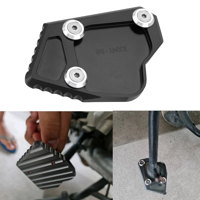 Motorcycle Side Stand Enlarge Kickstand Plate Foot Pads For BMW K1600GT K1600GTL K 1600 K1600 GT GTL 2011-2014 2015 2016-2019