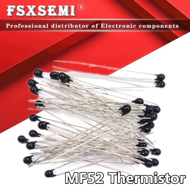 

20pcs MF52AT MF52 B 3950 K 3270K 3470K NTC Thermistor Thermal Resistor 5% 1K 2K 2.2K 3K 4.7K 5K 10K 20K 47K 50K 100K