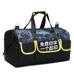 Travel Large Capacity Tool Bag Canvas Portable Climbing Storage Tool Box Organizer Bolsa Herramientas Tool Backpack BD50TB