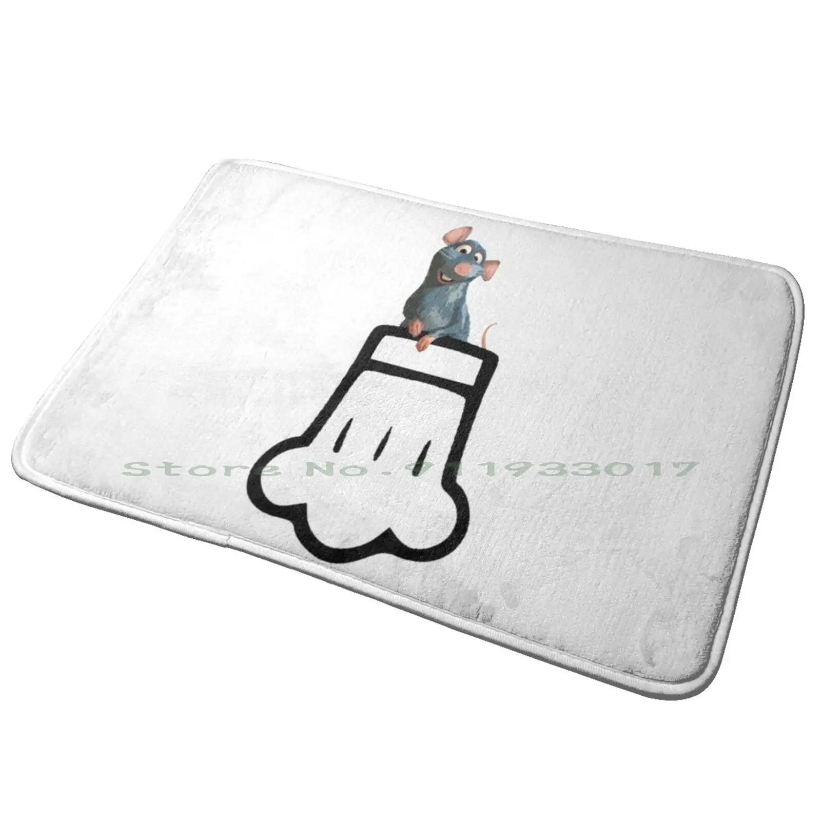 Remy Entrance Door Mat Bath Mat Rug Remy Ratatouille Remy The Ratatouille Ratatouille The Musical Ratatusical Reference Musical