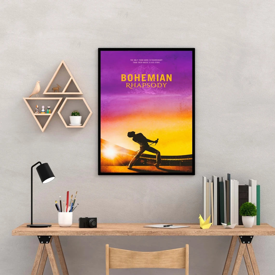 Bohemian Rhapsody Movie Poster Prints Art Canvas Painting Wall Pictures Living Room Home Decor ( No Frame )