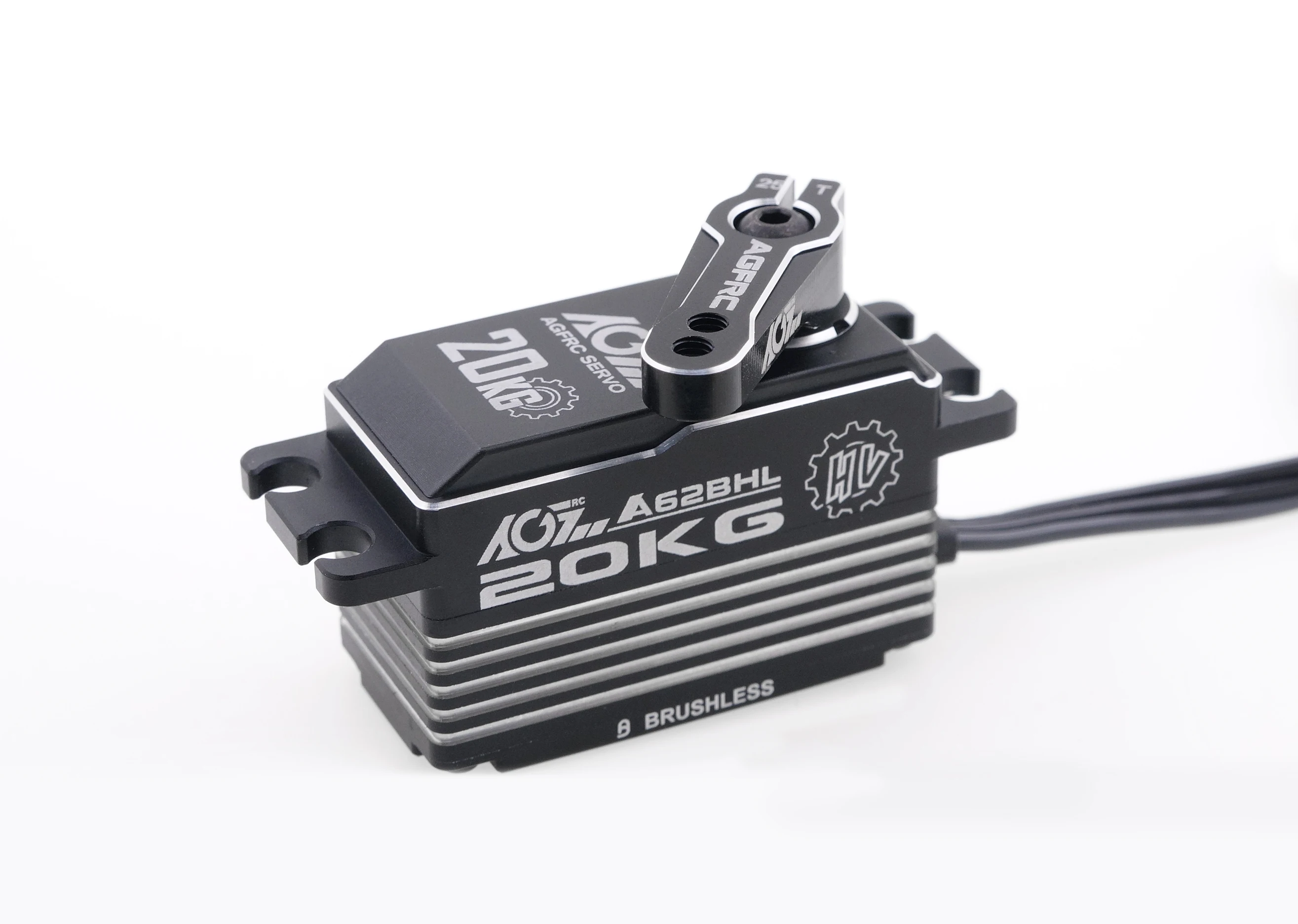 AGFRC HSS16AG Aluminum Alloy 25T Spline M3 1/10 Clamping Steering Servo Arm Horn for RC Crawler Buggy Truggy Car Upgrade Parts