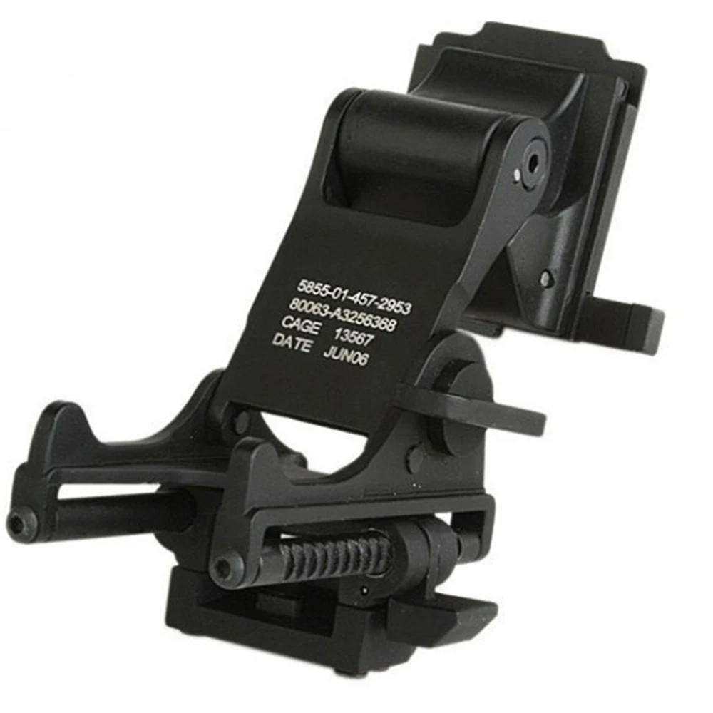 Imagem -02 - Rail Mounts Braço Mount Holder Adaptador para Capacete Montado na Cabeça Óculos de Visão Noturna Acessórios de Caça Pvs14 j e