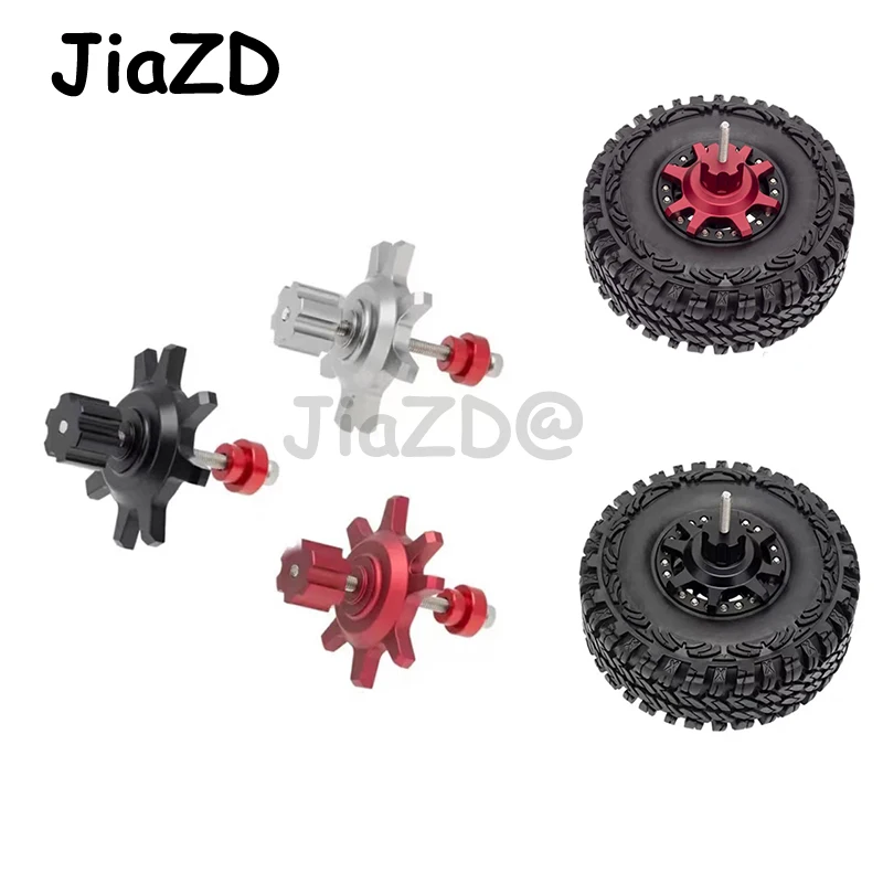 

Aluminum Alloy 1.9/2.2" Universal Beadlock Wheel Hub Rims for 1/10 Scale RC Rock Crawler Car Accessories