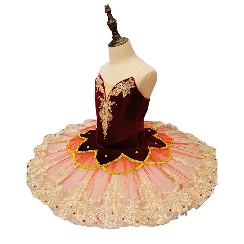 

New Ballet skirt Professional classical Pancake Tutu costumes