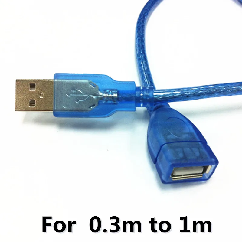 1 متر/3 متر/20 متر/15 متر/10 متر/5 متر USB2.0 ذكر إلى أنثى نشط مكرر تمديد موسع وصلة كابل متر/F