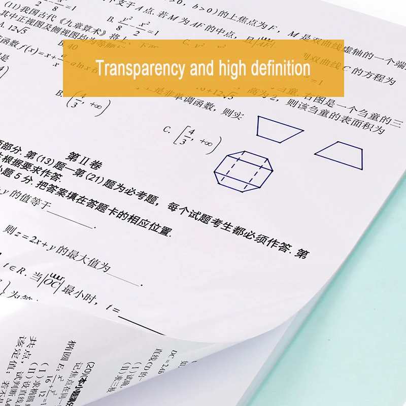 KOKUYO A3 Test Paper Pouch File Folder Multi-layer Student  Storage Bag  Folder Loading Paper Storage Artifact High-quality