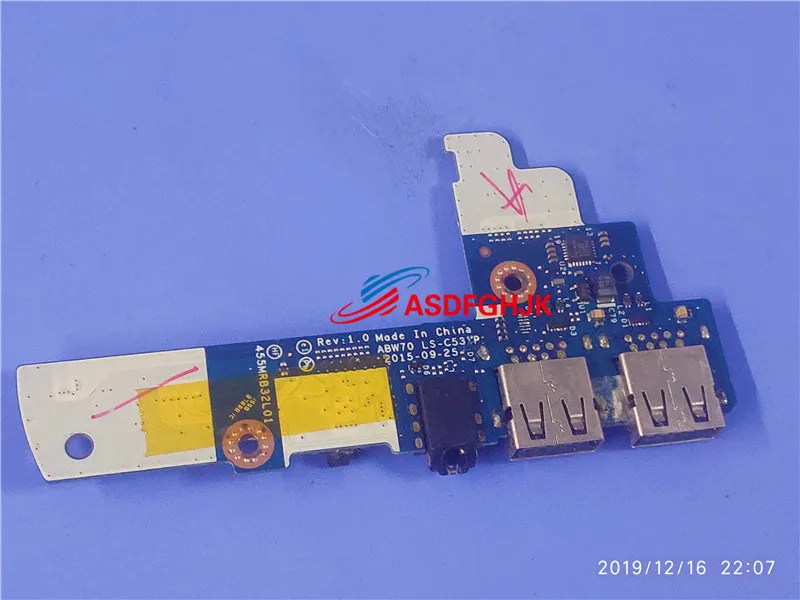     FOR HP FOR Envy 17-N M7-N USB Board ABW70 LS-C531P 100% Perfect Work