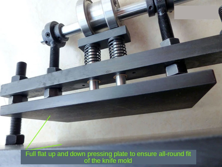 Leather indentation / cutting machine, manual die cutting machine, punching leather die cutting machine