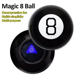 Black 8 magic props 10CM Magic Ball Prophecy Magic Ball Black 8 Magic Props New Strange Gift Toys