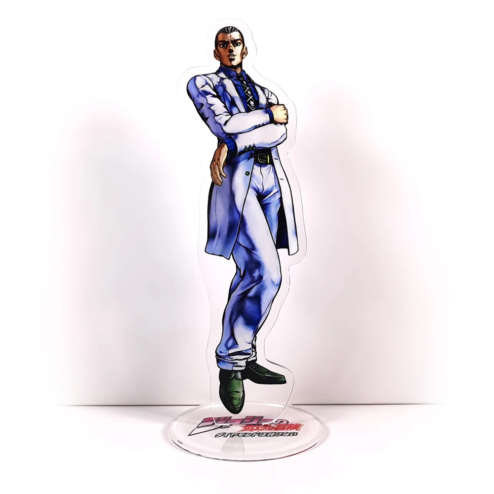 JO no Bizarre Adventure Josuke Koichi Okuyasu Rohan Yoshikage GM acrylic stand figure model plate holder topper anime