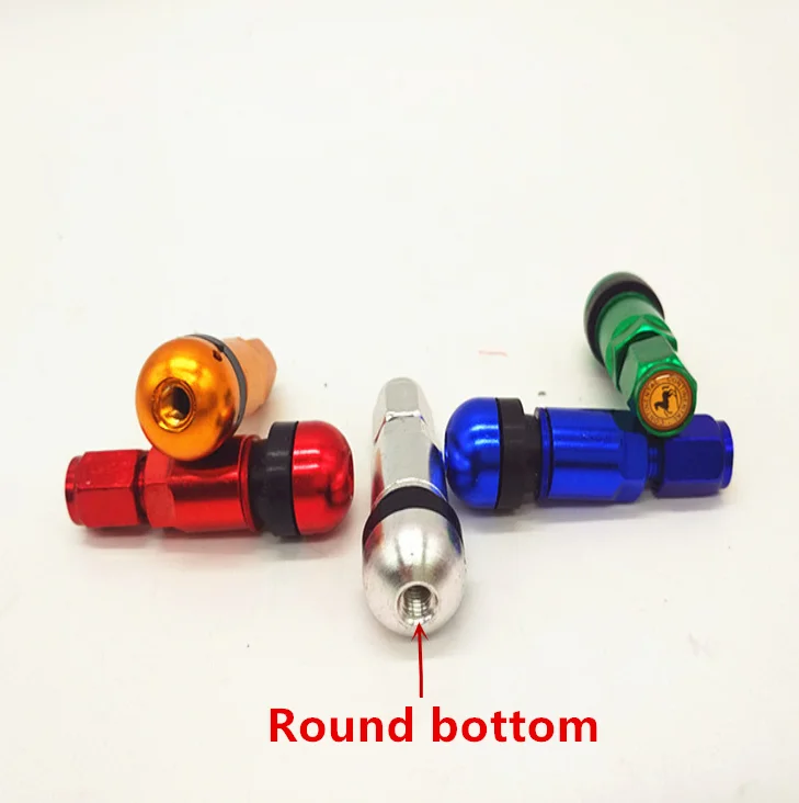 4pcs/lot Aluminium Alloy Car Tubeless Valves Anti-explosion Tire Valve Stem