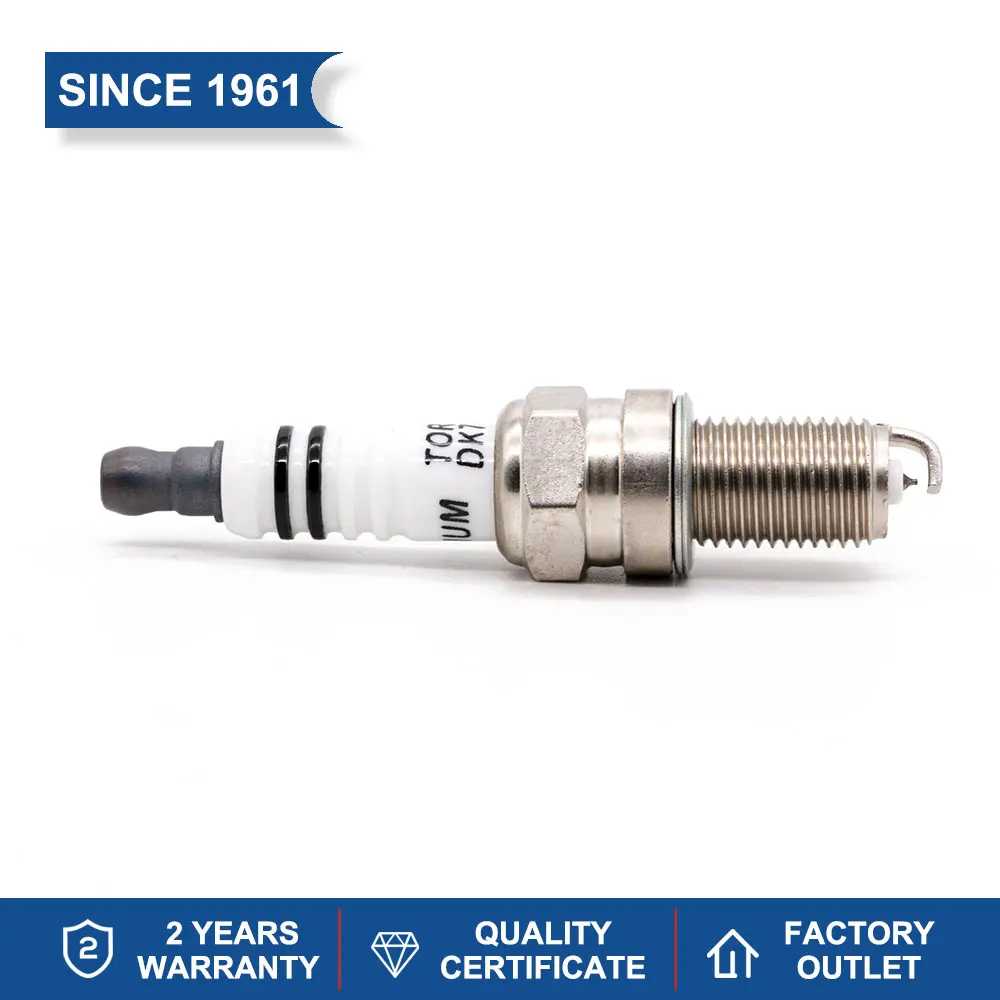 Iridium Spark Plugs TORCH DK7RTI Replace for Candles 6046 DCPR7EIX 4759 IKR7D 1179 DCPR7EVX Denso IXU22 XU22EPRP XU22EPRZ-U I08