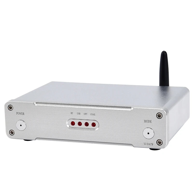 YJ-DAC9 HiFi ES9038Q2M Bluetooth 5.0 Fiber Coaxial XMOS USB DAC Audio Decoder