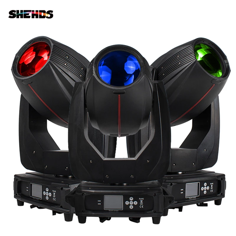 

SHEHDS 19R 380W Super Beam Spot Zoom 3in1 RGB Bulb Moving Head Light For Party Bar DJ Disco DMX Stage Lighting Equipment