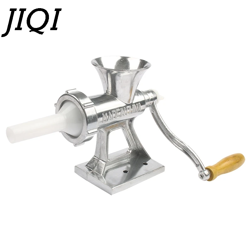 Manual Meat Grinder Slicer Mincer Noodles Pasta Maker Sausage Stuffer Filler Hand-Crank Kitchen Spice Miller Vegetable Cutter