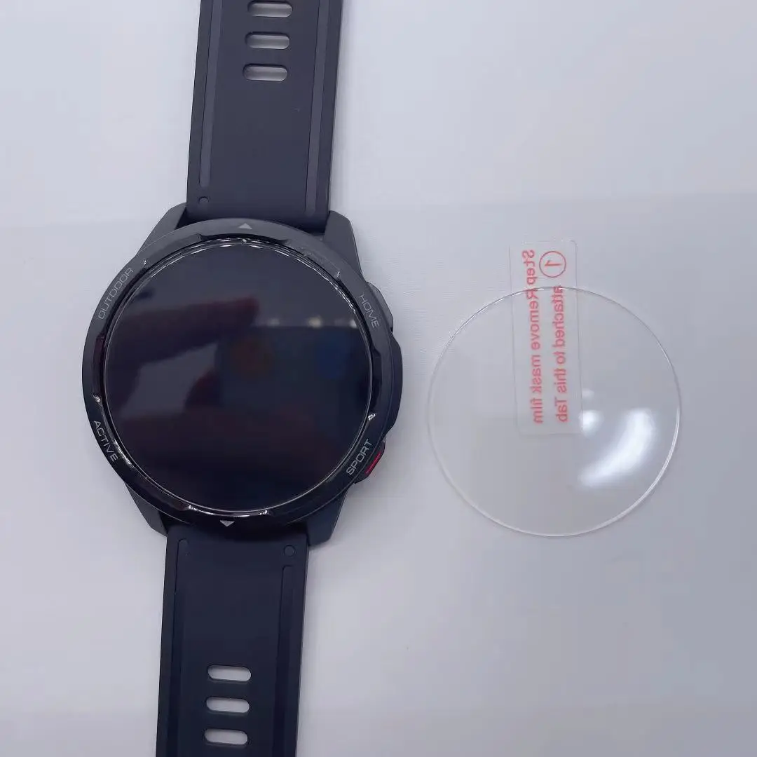 BEHUA 9H Schutzglas für Xiaomi Mi Watch Color 2 Color2 Sport Smartwatch Vollständige Abdeckung HD Klarer Bildschirmschutzfilm – Detail 2