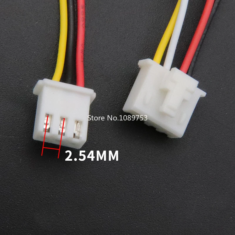 10PCS XHB 2.54mm Single Plug Wire Connector 10/20/30cm 24AWG Wire Double Head Forward and Reverse 2/3/4/5/6/7/8/9/10P