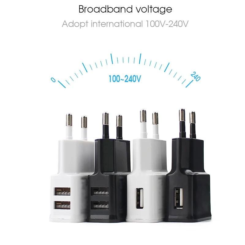 5V 2A USB Adapter Universal For charger Samsung iphone USB Mobile Phone Charger Power Micro USB Apple Charger Travel For ipad