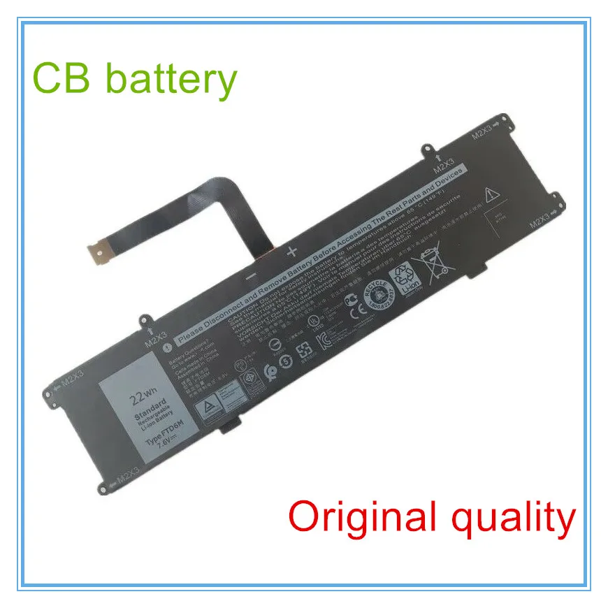 

Original quality FTD6M Battery for 7285 2-in-1 Keyboard 0FTD6M 06HHW5 6HHW5 K17M GC02002190L