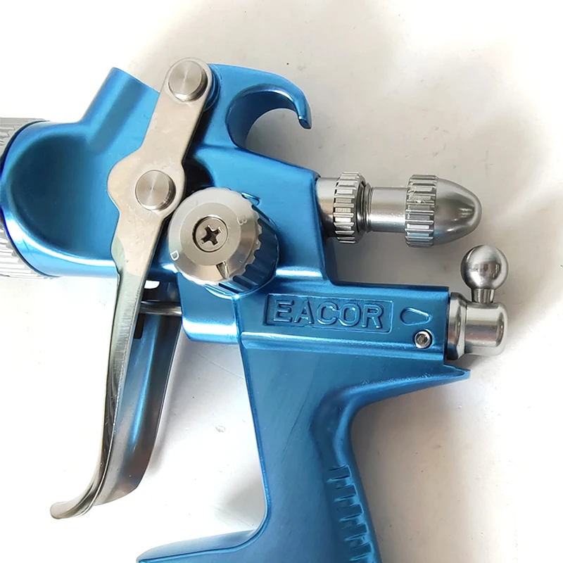 EACOR-PISTOLA DE PULVERIZACIÓN para coche, boquilla superior de 3000G, pulverización de pintura de Metal de alta atomización