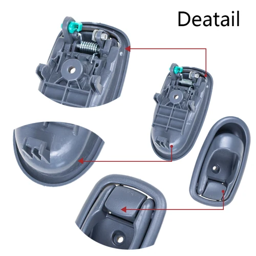 Imagen 2 del producto Manija de puerta interior HILON para KIA Spectra 2002 2003 2004 (cerato) OEM: RH:0K2N1-58330A96 LH:0K2N1-59330A96