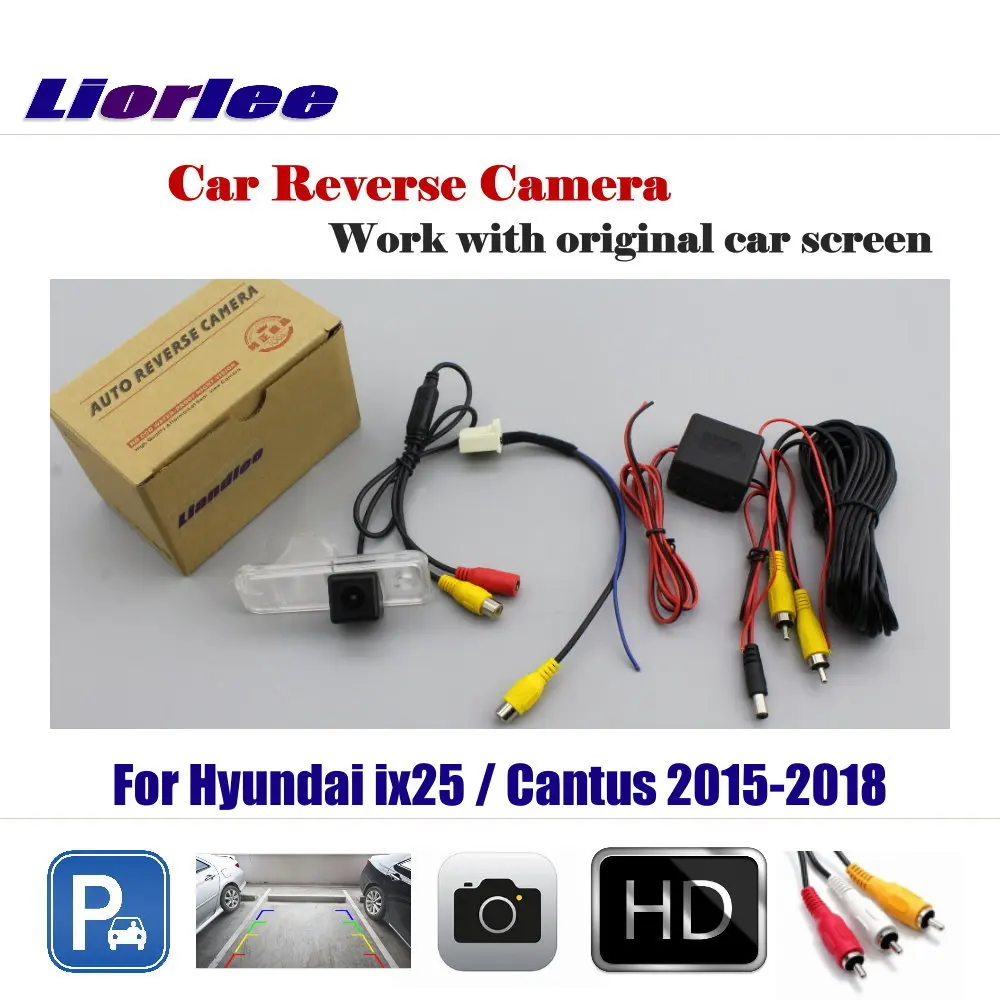 For Hyundai ix25 Cantus 2015-2018 Car Reverse Camera Auto Parking Rear View Back HD CCD OEM CAM Accessories