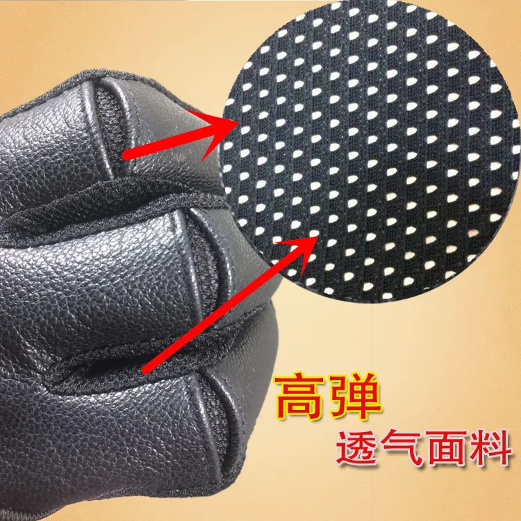 3 finger protection gloves for hunting, leather protection for archery, safety accessories for compound bow