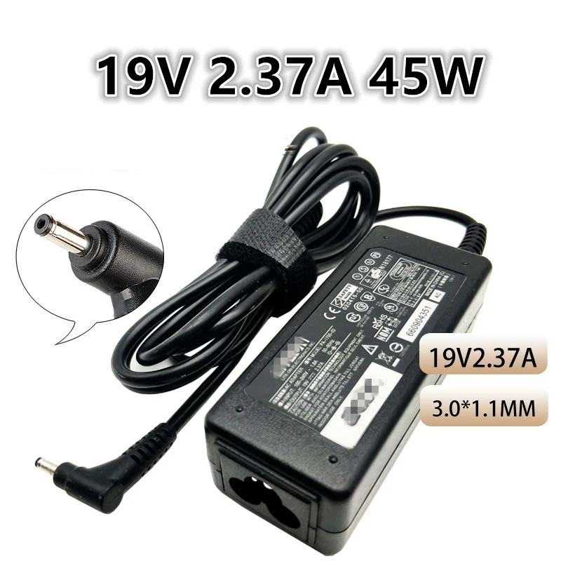 19V 2.37A 45W Universal Laptop Power Adapter Charger For Acer SF514-52T/51 SF113-31 N17P2 P249 G2-M MG