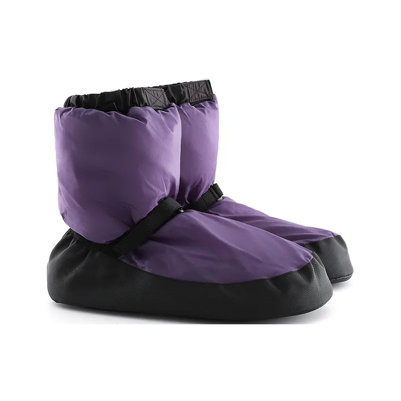 New Coming High Quality Foldable Girls Women Winter Dance Training Warming Up Booties Ballet Boots