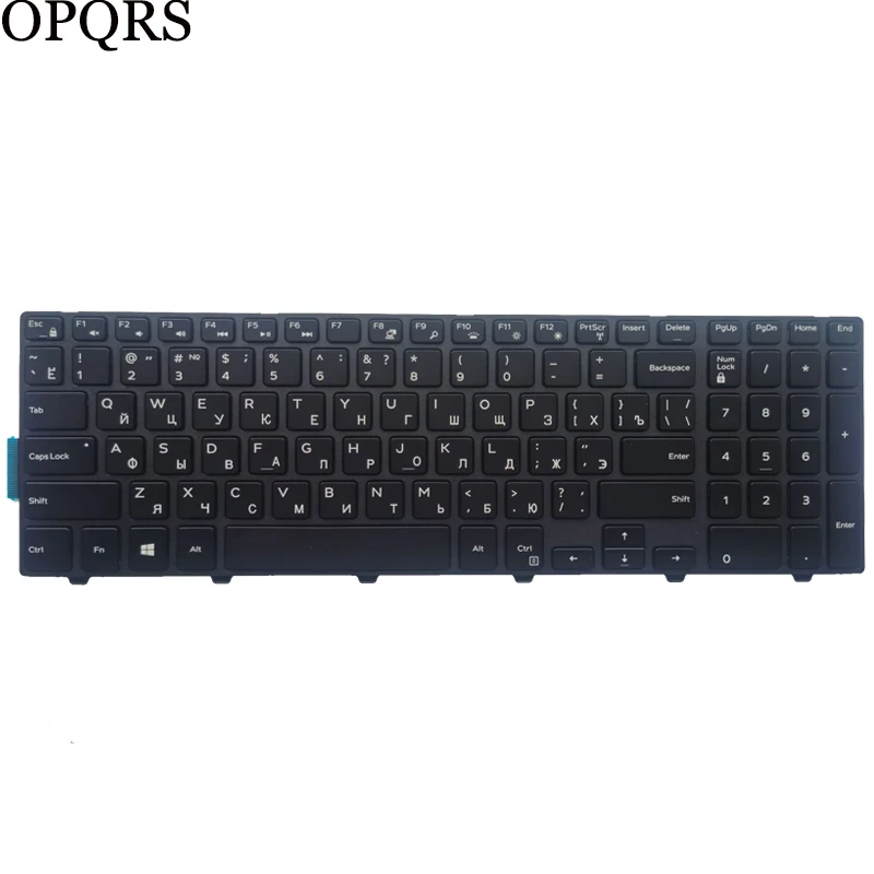 

Russian RU laptop Keyboard for Dell Inspiron 15 3000 5000 3541 3542 3543 5542 3550 3878 5545 5547 15-5545 17-5000