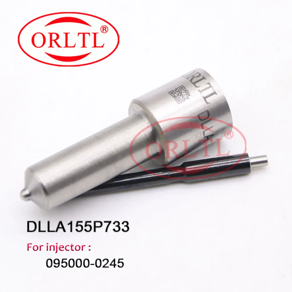 

ORLTL DLLA155P733 Diesel Injector Nozzle DLLA 155 P 733 Fuel Sprayer Nozzle Tip DLLA 155P 733 for DENSO 095000-0245 23910-1145