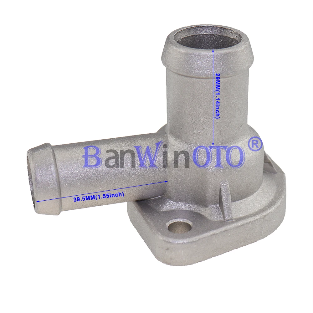026121145M Aluminium High Quality Coolant Fitting Hose Connector Coupler Water Pipe For VW PASSAT 83 026 121 145M 026 121 145 M