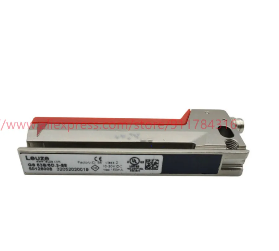 100% New Original Leuze Slot Photoelectric GS 63B / 6D.3-S8  KD U-M8-4A-V1-020 M8 Label Sensor Lacker Bram