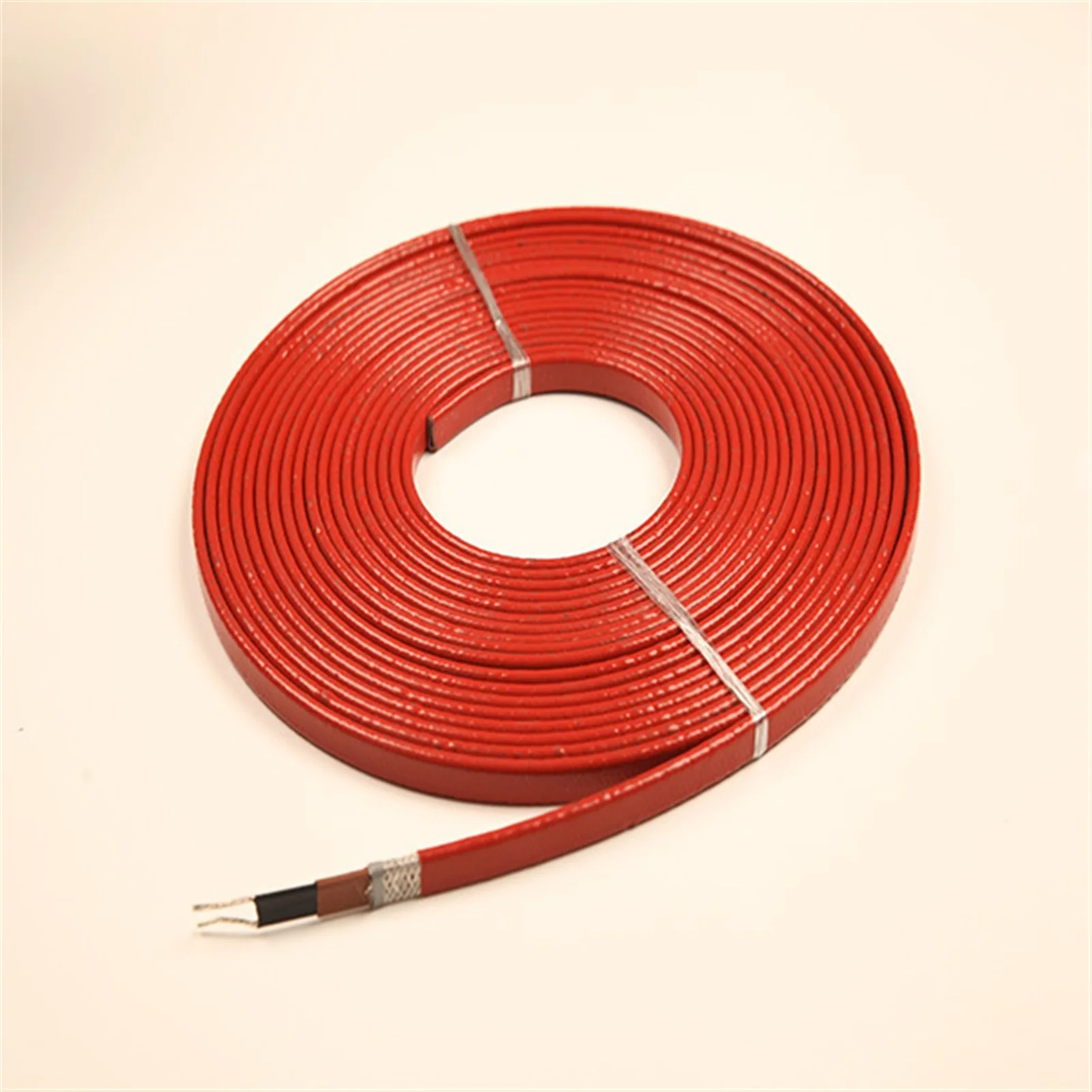 

230V 12mm 65C Anti-freeze Frost Protection Heating Cable, For Water Pipe/Roof Self Regulating Electric Heater CableS Copper Wire