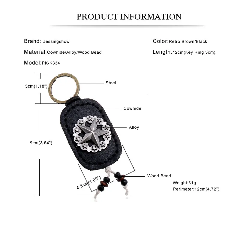 Fashion Vintage Leather Keychain Holder Keyring Car Keyrings Women Men Bag Pendant Accessories Jewelry llaberos para las llaves