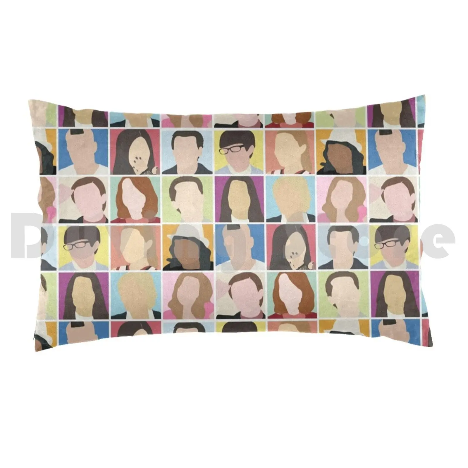 Glee Cast Squares Season 1 Pillow Case DIY 50*70 Glee Glee Glee Puck Noah Puckerman Mark Salling Finn Cory