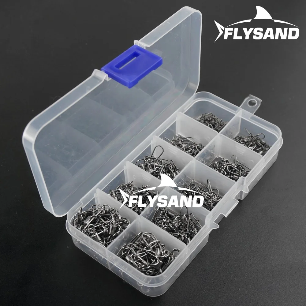 Giratorios Coastlock FLYSAND – Cierre seguro para pesca costera - imagen 2