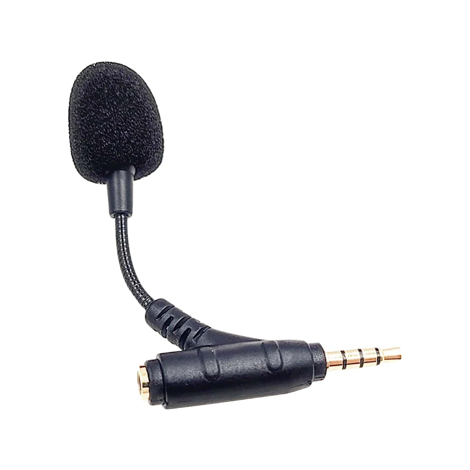 Micrófono de solapa mini de condensador de metal para grabación con teléfono móvil, estudio, streaming, karaoke, YouTube 2