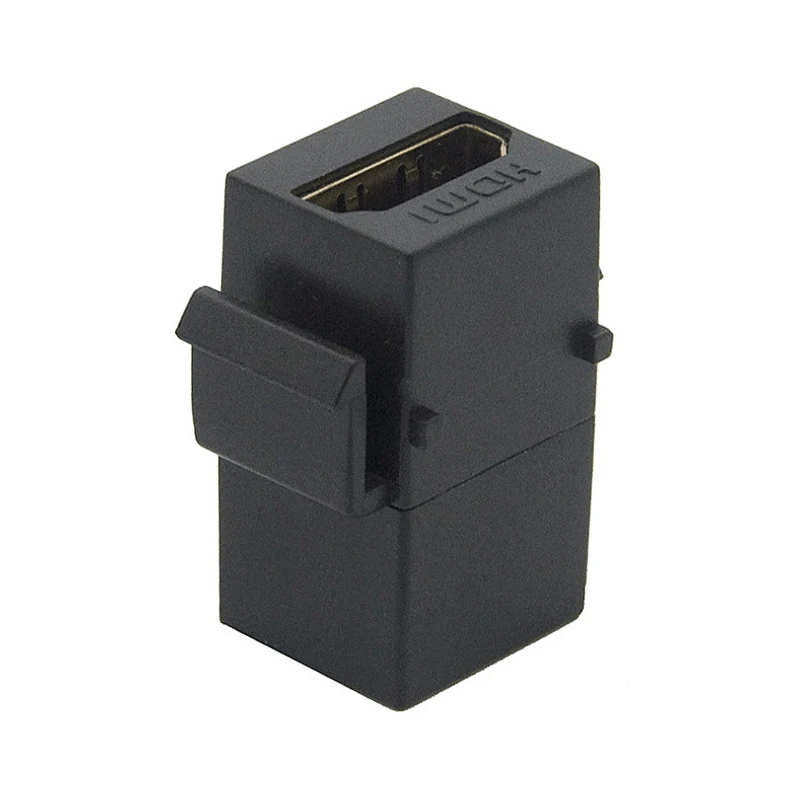 For HDMI Cable Keystone Adapter Female Coupler Socket Insert Connector Suitable For Wall Plate Or Blank Patch Panel